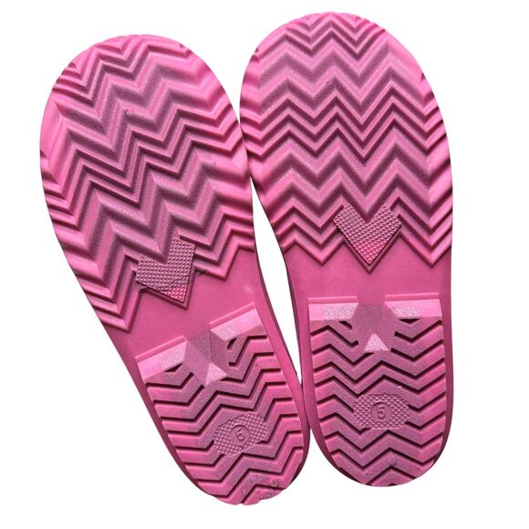 Totes Birchmount Water Resistant Winter Snowflake Snow Boots Girls Size 5M Pink - Picture 13 of 13